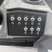 2026 Evotti 521QL Triple Pontoon Boat - Black/White